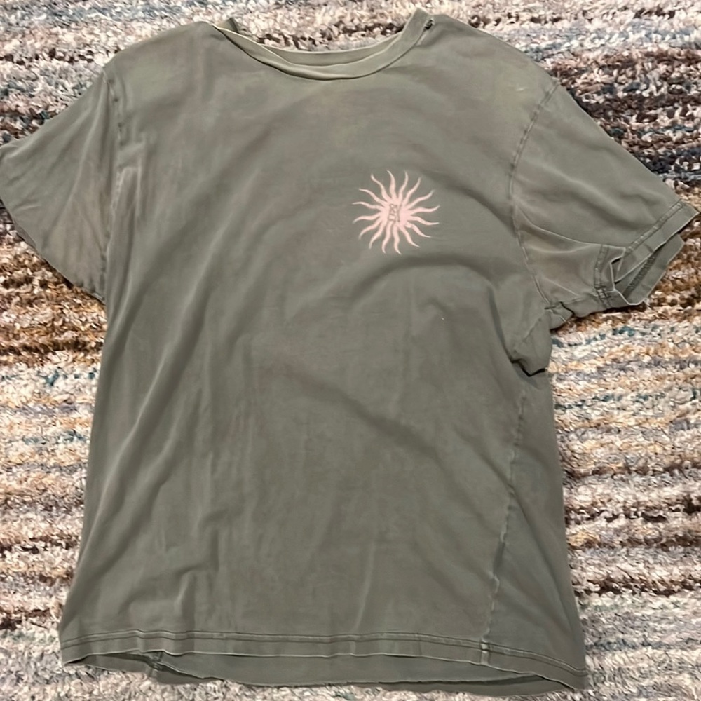 RVCA Men’s vinatage pigment dye medium t-shirt